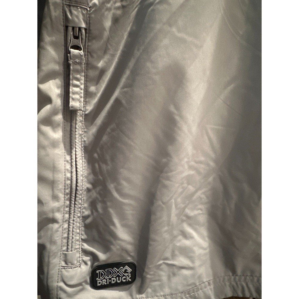 Dri Duck 5330 River Jacket Men's 2XL Gray Packable Wind Water Resistant NWT - Picture 6 of 9